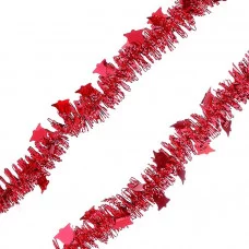 Мишура "Колокольчики"красный 2,7 М1407