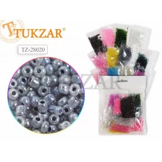 Набор бисера, 12 шт МИКС,круглый, d-0,2мм., 100г TZ-28020