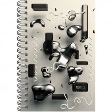 Книга для записей А5 80л "Abstraction"  КанцЭксмо КЗС5803803