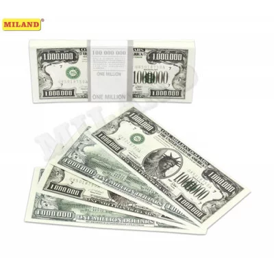 Шуточные деньги 1000000 долларов 9-50-0016