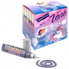 Гель с блестками Луч КОНФЕТТИ ассорти 1 цв. 5 мл 208493