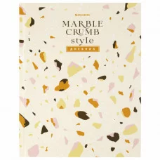 Дневник 5-11 класс 48 л., твердый, BRAUBERG, глянцевая ламинация, с подсказом, "Terrazzo", 106871