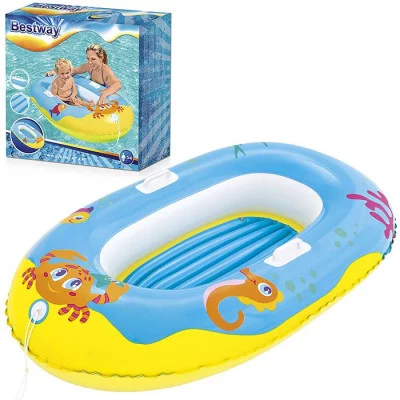 Лодочка надувная «Крабики», 119х79 см, 34009 Bestway (10702070/130222/3058041, Китай )