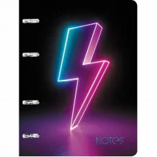 Тетрадь (студ., офис) А5 80л "Neon style"  КанцЭксмо