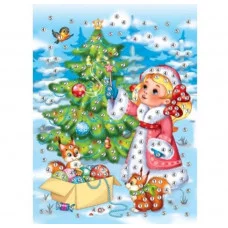 МОЗАИКА ИЗ СТРАЗ. СНЕЖНАЯ ДЕВОЧКА (Арт. М-7315)