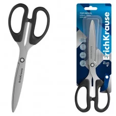 Ножницы ErichKrause Top Model, 21см, черный 14856