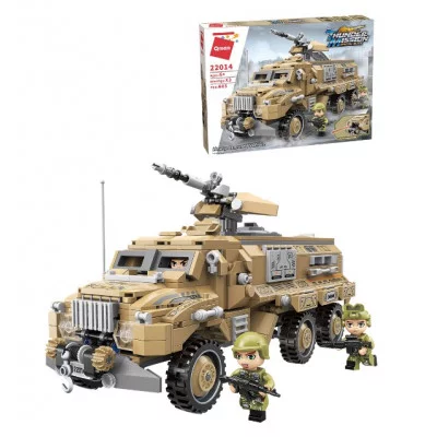 Конструктор пластик. Броневик (603 дет., в коробке) ( Арт. 22014Q)