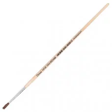 Кисть ученическая круглая пони 02 лакированная ручка DARVISH DV-5048 212216