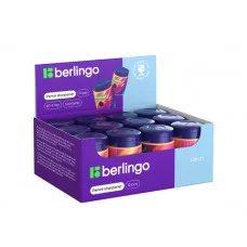 Точилка пластиковая Berlingo "Glitch", с контейнером, 1 отверстие 352563