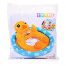 Круг для плавания «Зверюшки», с сиденьем, от 3-4 лет, цвета МИКС, 59570NP INTEX