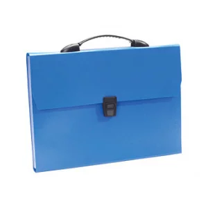 Портфель А4 "de VENTE" на замке, 1отд. непроз. синий 3073403 3073403