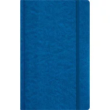 Книжка записная А5- 96л с резинкой Perfect синяя ERICH KRAUSE 36769 126938