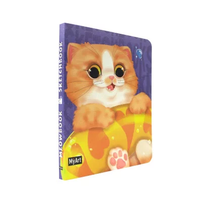 MyArt. MeowBook СКЕТЧБУК. Рыжий котик 467-0-159-01447-8