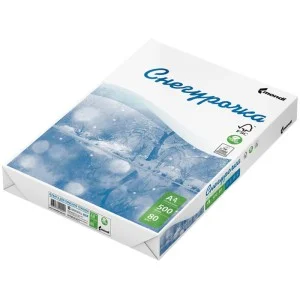 Бумага офисная "Снегурочка" А4, 80г/м2, 500л., 146% Mondi 000857