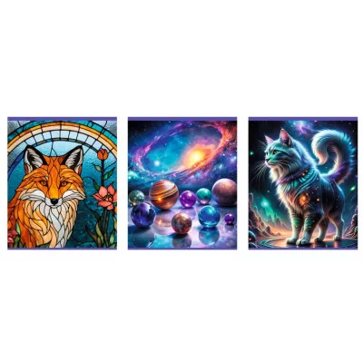 Тетрадь А5 48л "Фантастическое свечение " КанцЭксмо ТКЛ489194