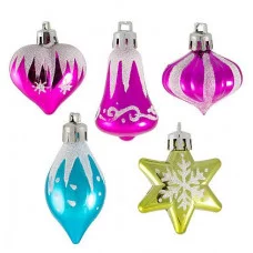 Набор елочных украшений "Ассорти" (5шт)
