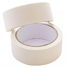 Клейкая лента малярная Alingar, 38 мм * 25 м, бумажная основа, бежевая AL10544