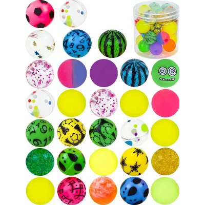 Мяч-прыгун 2,7см, в баночке ( Арт. TQ118-03)