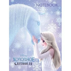 Записная книжка 48л А6ф клетка тв.переплет глянц. ламин. -Холодное сердце- 48ЗКт6В1_28708