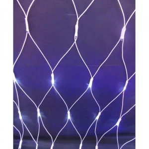 Электрическая гирлянда Сетка 2х2м 200л LED 8реж 23м белый холодный МК-19131 РАСПРОДАЖА