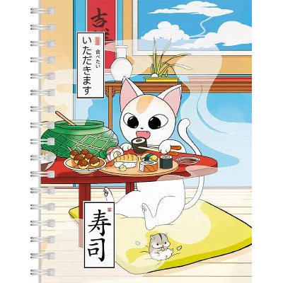 БЛОКНОТ ТОЧКАБУК Little. КОТИК И СУШИ 467-0-159-13985-0