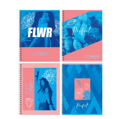 Тетрадь 48л., А5, клетка на гребне BG "Дерзкая" 344412