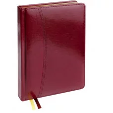 Ежедневник A5, 160л. недатир. SELECTION - БОРДОВЫЙ (160-5066) кожзам, золотистый срез 160-5066
