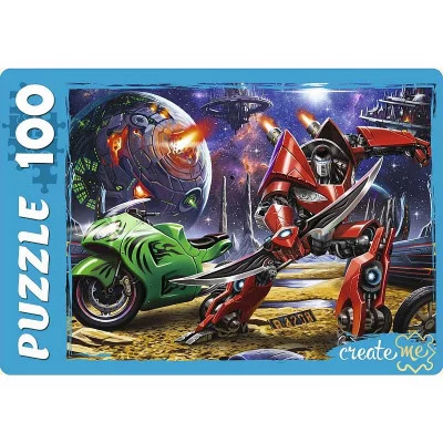 ПАЗЛЫ 100 элемента. МИР ТРАНСФОРМЕРОВ №28 (Арт. ПУ100-5667)