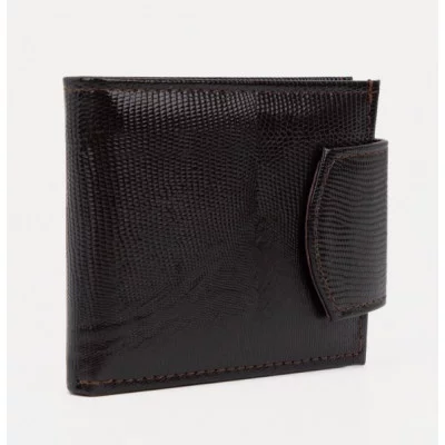 Портмоне муж, 12*3*9,5, 2отд, д/кред, д/монет, игуана корич 3123069