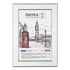 Рамка пластиковая 10*15см, OfficeSpace "Color", мятный 317288