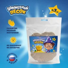 Кинетический песок "Волшебный песок", 700 гр., дойпак, песочный KPN2SZ