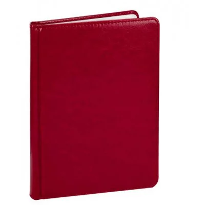 ЕЖЕДНЕВНИК А5, 160л. недатир. TOUCH SKIN - CHERRY RED (160-3189) кожзам (красный) 160-3189