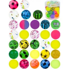 Мяч-прыгун 2,7см, в баночке ( Арт. TQ118-03)