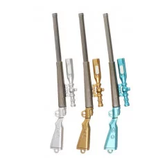 Ручка гелевая-прикол, с подсветкой, Винтовка МИКС 9930849