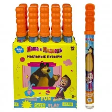 Мыльные пузыри Т22274 Маша и Медведь колба 200 мл 1toy 372-482