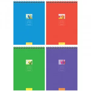 Блокнот А5 40л. на гребне ArtSpace Моноколор. Office style 253981