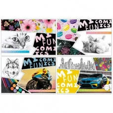 Альбом для рисования 24л А4 на скрепке BG Я рисую эконом 326466