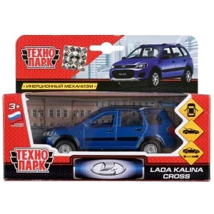 Машина металл LADA Kalina Cross 12см,открыв.двери и багажник SB-16-46-N(BU)-WB