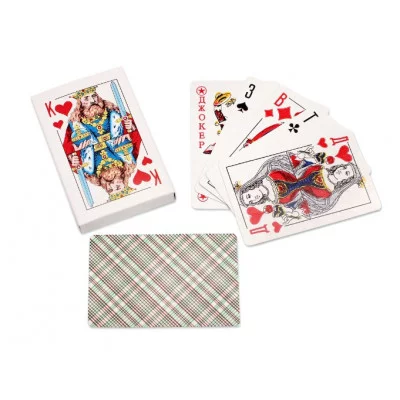 Карты игральные 54 шт колода 1шт ИН-0420