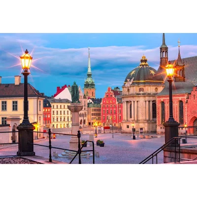 Алмаз. мозаика (блест) 30х40 см, без подр., с полн. заполн. (33цв.) КРАСИВЫЙ ГОРОД (Арт. WFS016)