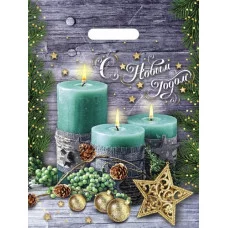 Пакет полиэтиленовый вырубной Святки 30х40/30 ПИ-4166 4410