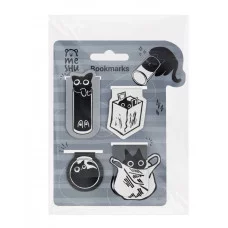 Закладки магнитные для книг, 4шт., MESHU "Meow Sy", соф-тач 382180