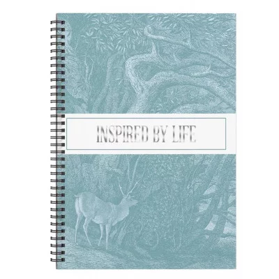 Блокнот А6 80л "FLOREALE. Smoky Sky" КанцЭксмо БМФК680391