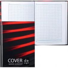 Бизнес-блокнот А6 80л. ТЁМНЫЕ ЛИНИИ - 2 80-0106 7БЦ,