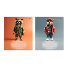 Тетрадь А5 24л "Самые стильные (Универсальная плашка)" КанцЭксмо ТЛЛ249271