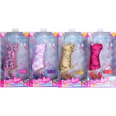 Одежда,обувь и аксессуары для кукол:обувь,платье,сумка,колье 8432