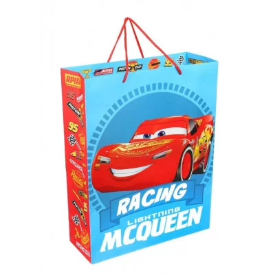 Пакет подарочный "McQueen", Тачки, 31х40х11,5 см 9286095