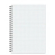 Тетрадь 96л., А5, клетка, Alingar "Nature colours", гребень, мелованный картон (стандарт), блок офсет AL9235