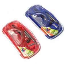 Готовальня Alingar, 8 предметов, металлический циркуль 116 мм, с карандашом, пластиковый футляр AL970