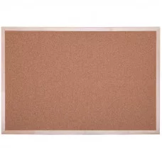 Доска пробковая OfficeSpace, 60*90см, деревянная рамка Спейс 263706